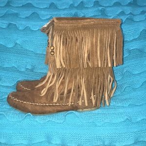 🥾 Fringe Mocasins D03